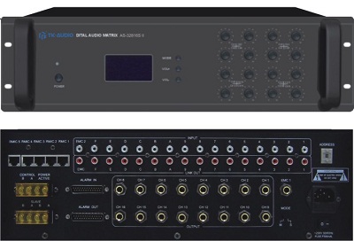 AS-32816S 數(shù)字音頻矩陣